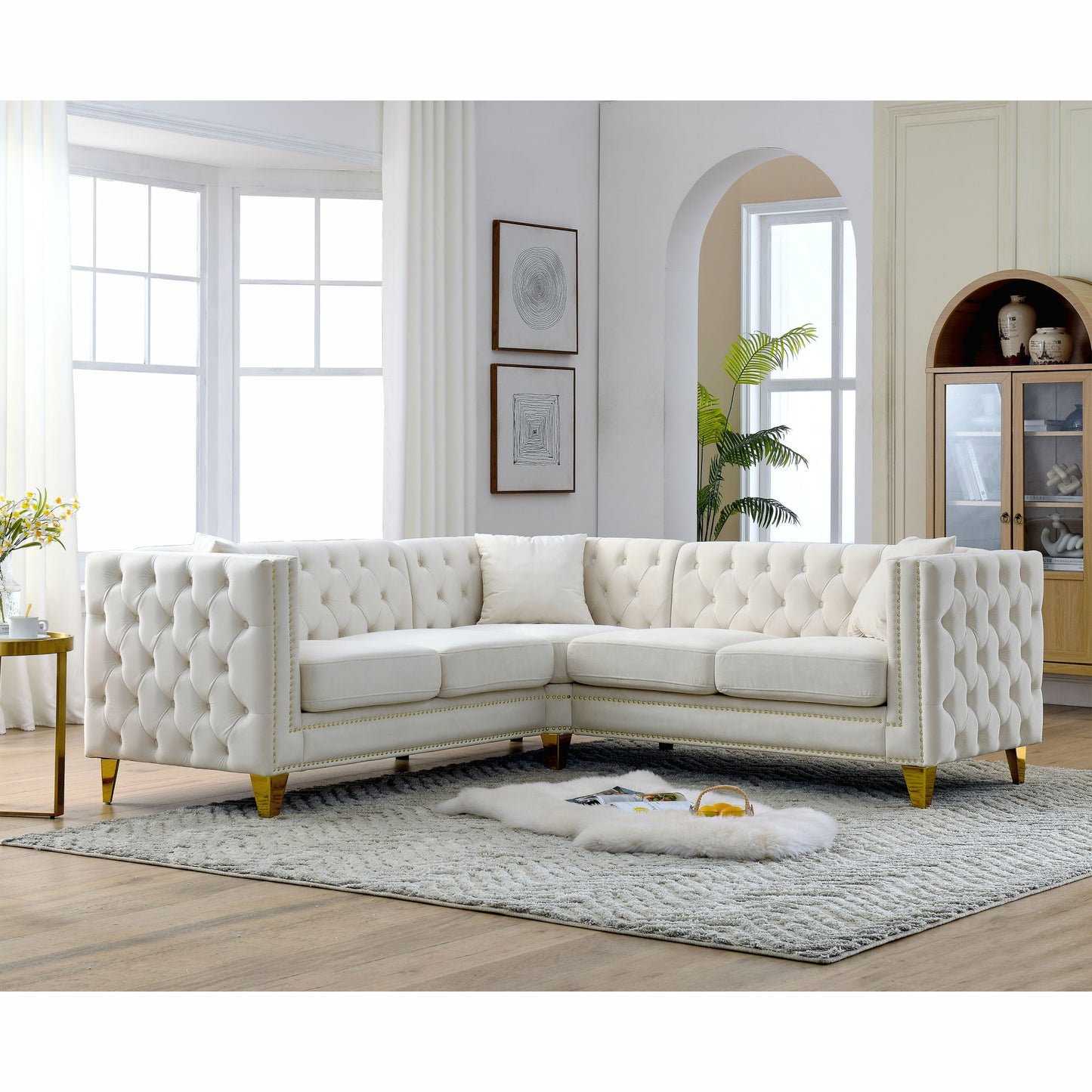 morgan 5-seater corner sectional