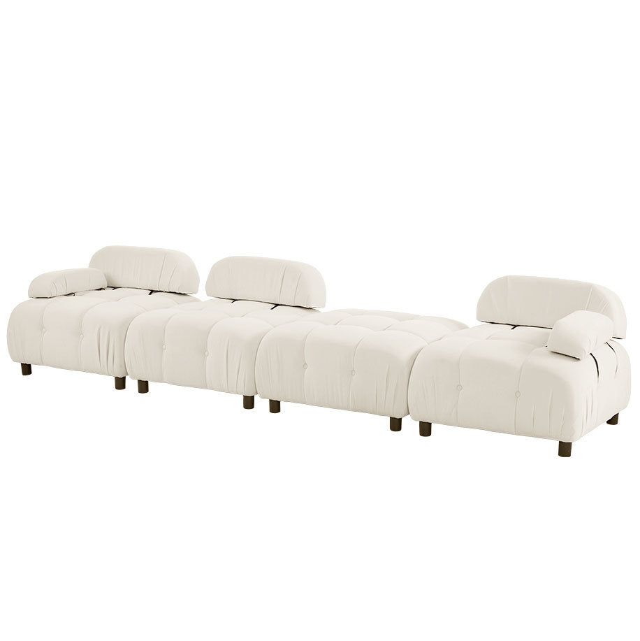 u_style upholstery modular convertible sectional sofa