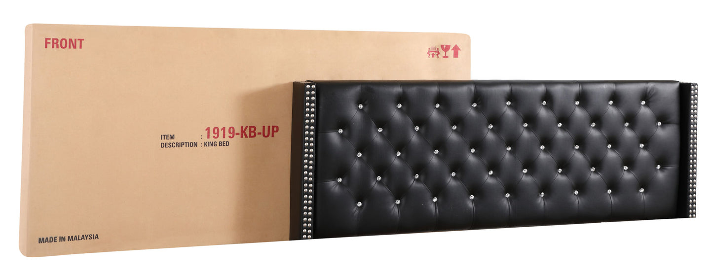 julie king upholstered bed