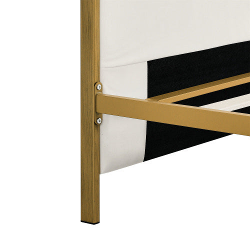 lilly upholstered platform bed & high headboard with wood slat support, velvet white