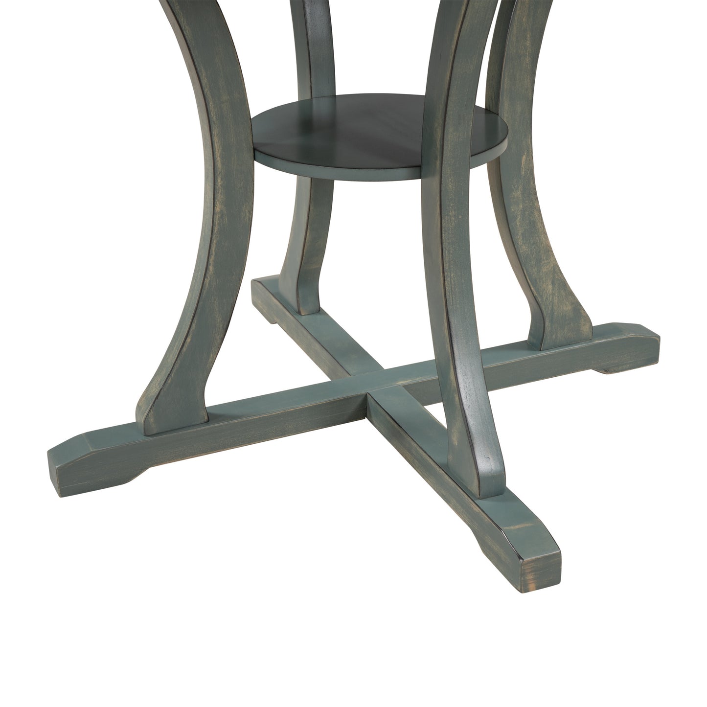 5-piece round dining table set