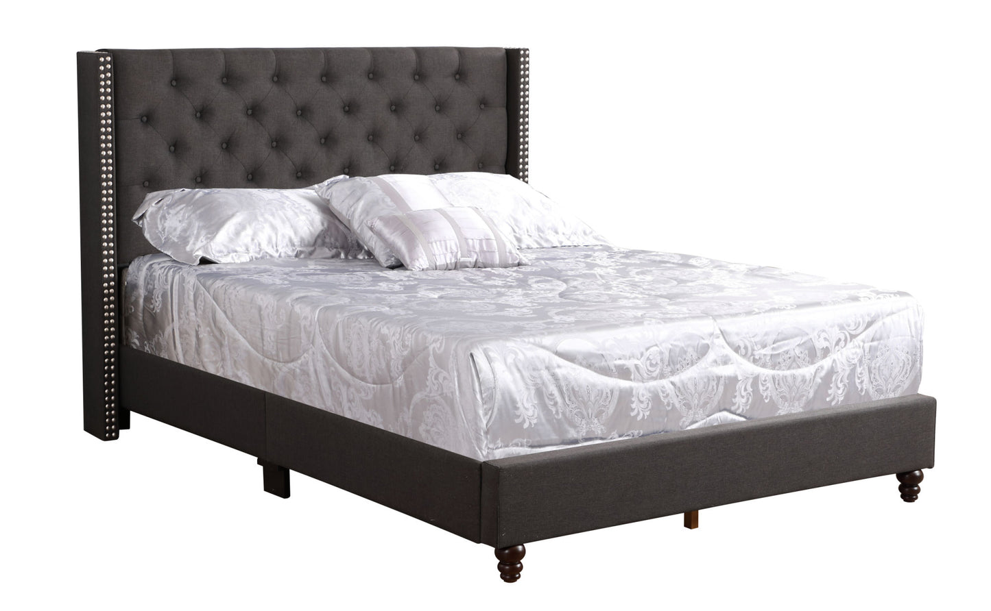 julie king upholstered bed