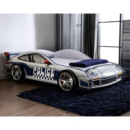 Police Car Twin Bed, Blue