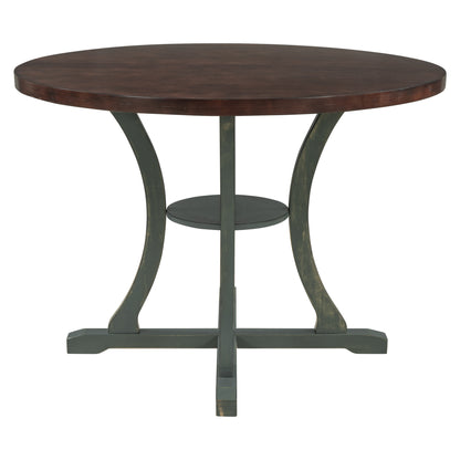 5-Piece Round Dining Table Set