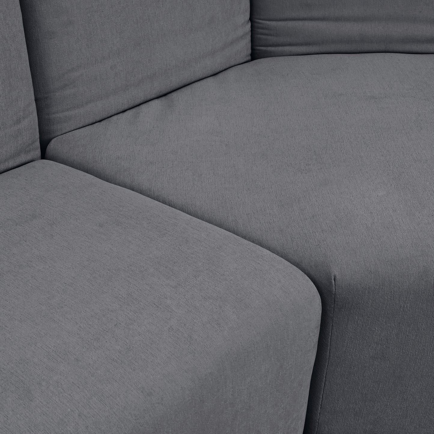 ustyle stylish sofa set, grey