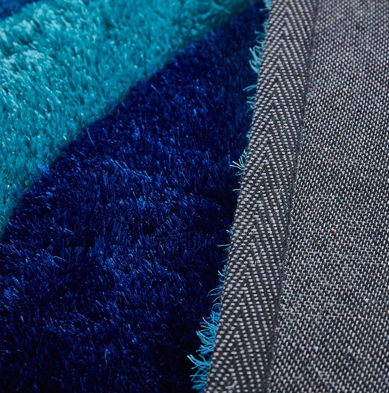 "3d shaggy" hand tufted area rug