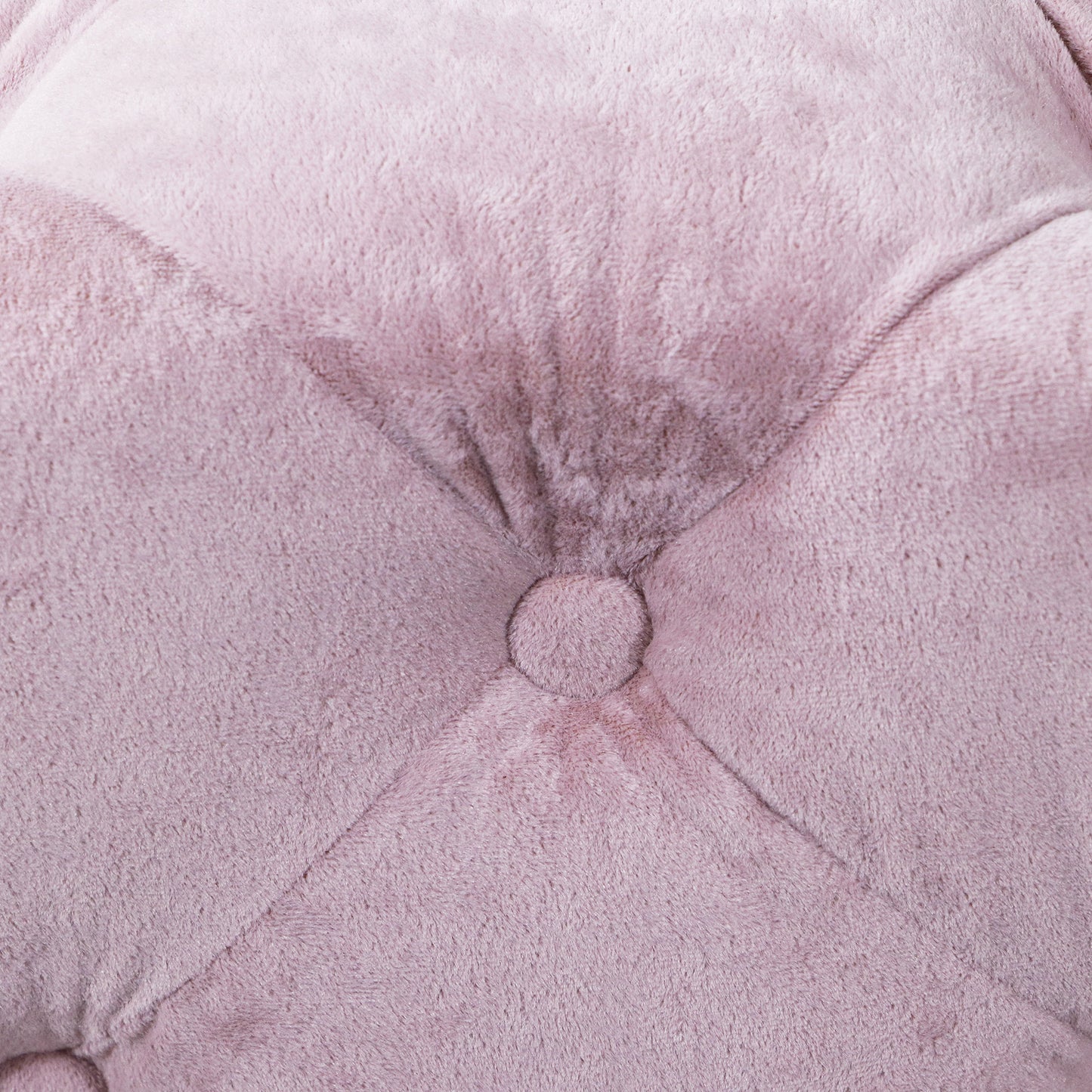 pink modern velvet upholstered ottoman