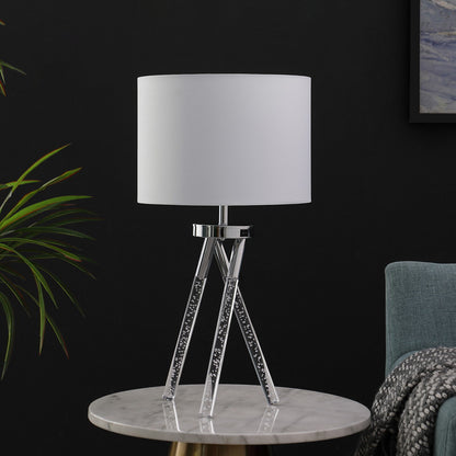 26.25" In Mid Century Birgit Led Acrylic Tapered Legs