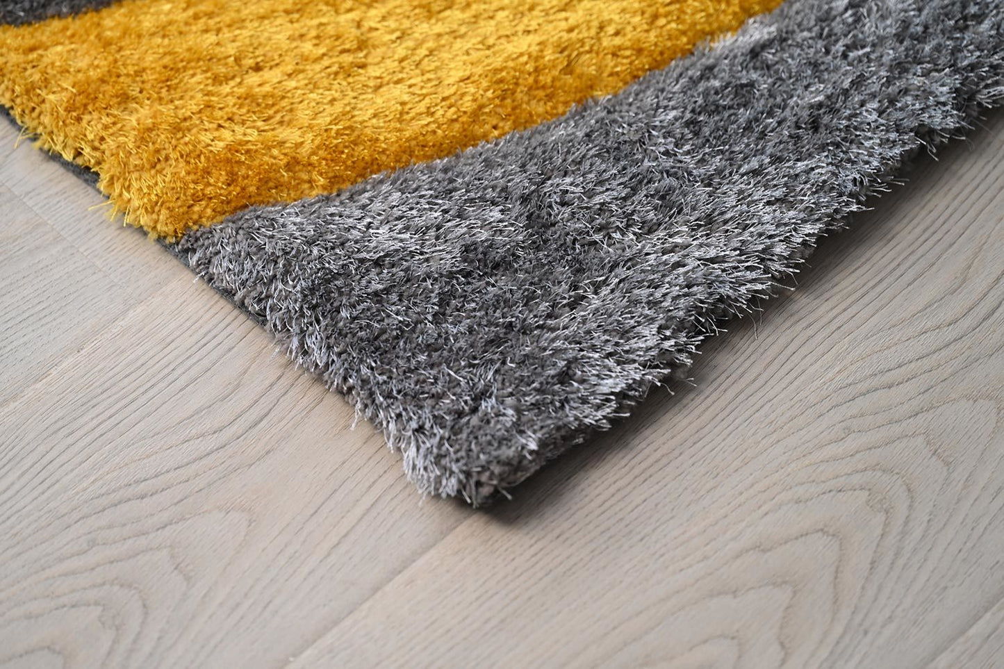 rona gray 3d shag rug