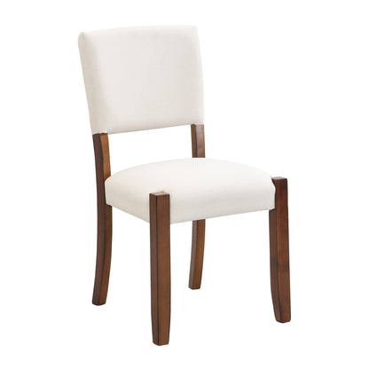 4-Piece Modern Dining Furniture Set  46" Faux Marble Style