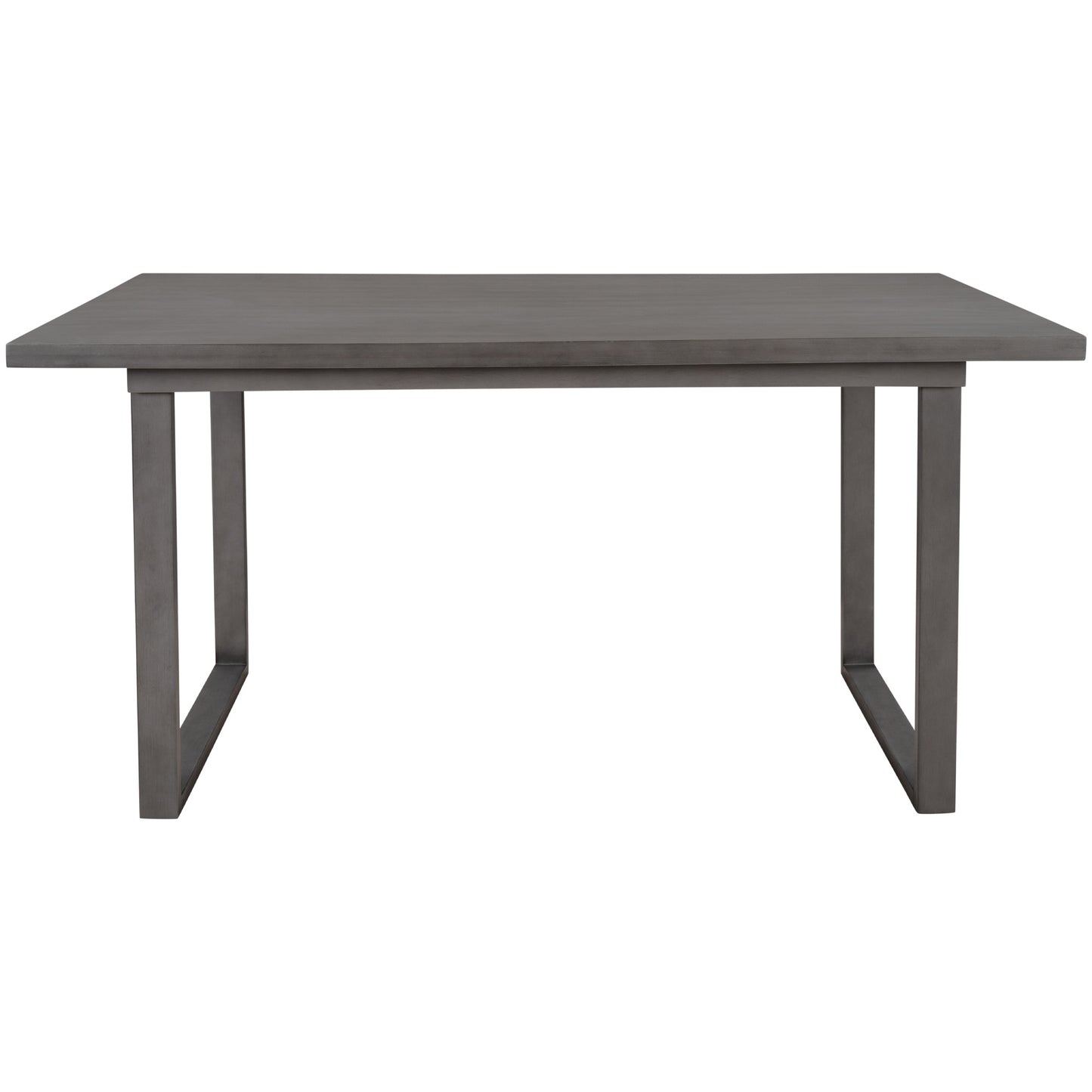 6-pieces solid wood dining table set