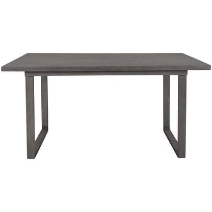 6-Pieces Solid Wood Dining Table Set