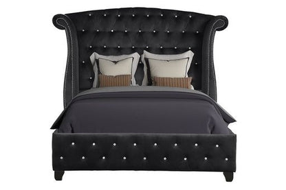 Sophia Crystal Tufted Bed
