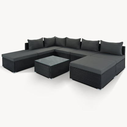 8-Pieces Outdoor Patio Furniture Sets