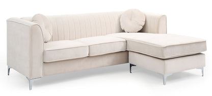 Delray Sofa Set , Ivory