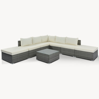 8-Pieces Outdoor Patio Furniture Sets