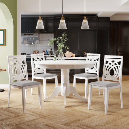Mid-Century 5-Piece Dining Table Set