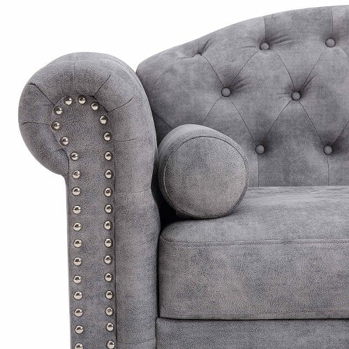 classic traditional upholstered sofa set, white