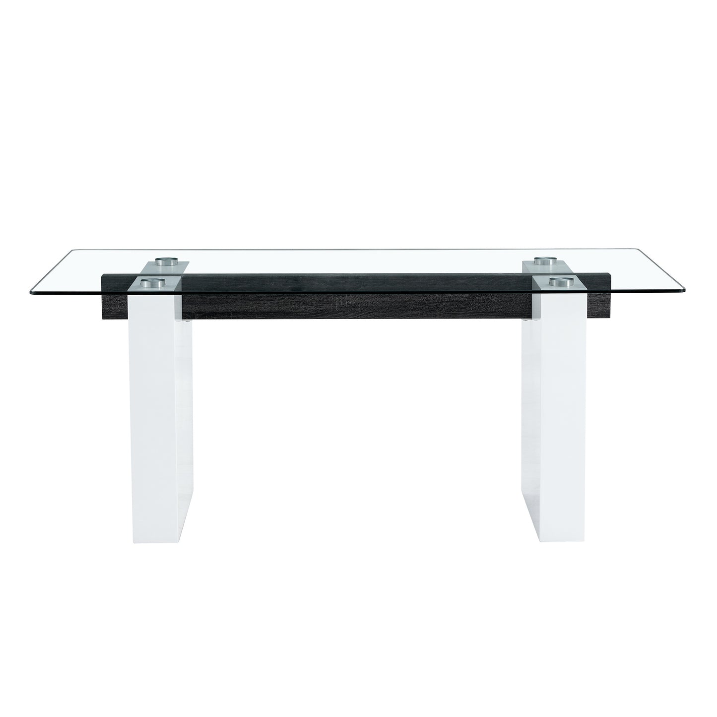 danny rectangular glass table