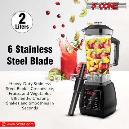 5 Core 2L Professional Touch Screen Blender
