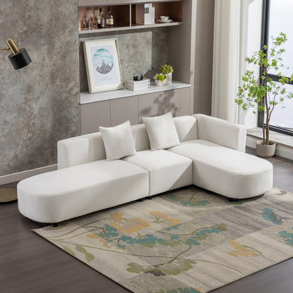 L-Shaped Luxury Sectional Sofa