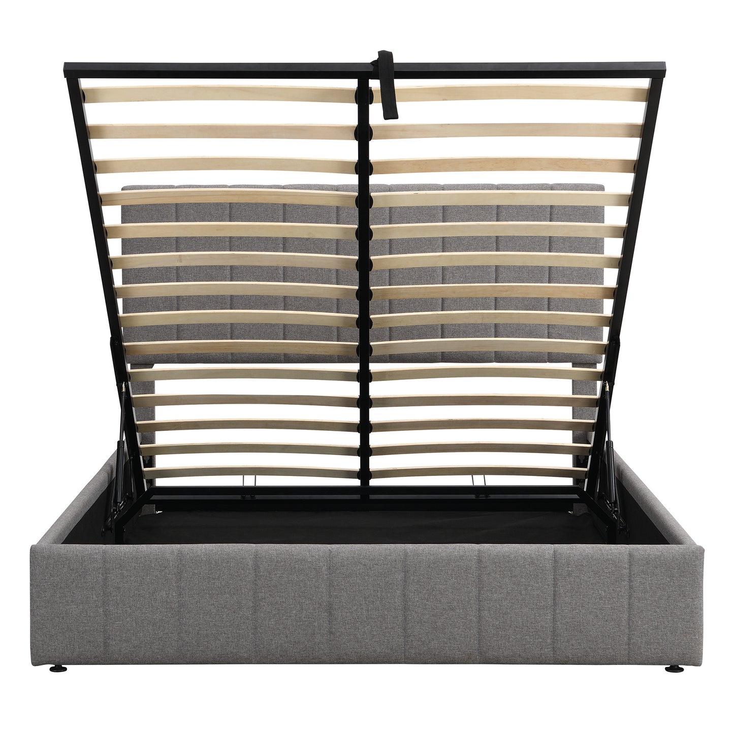 queen size upholstered platform bed with a hydraulic storage system - gray queen size upholstered platform bed with a hydraulic storage system - gray queen size upholstered platform bed with a hydrau