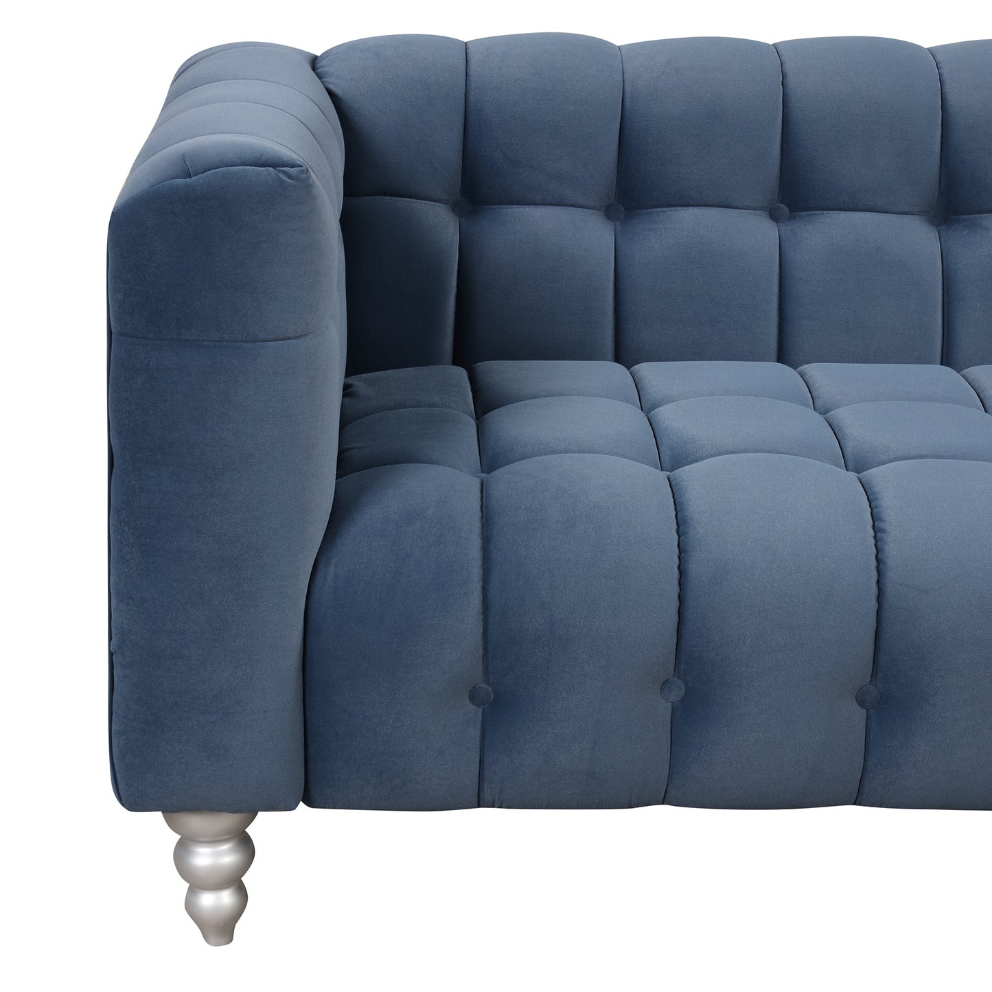 zuli 3-piece sofa set, blue