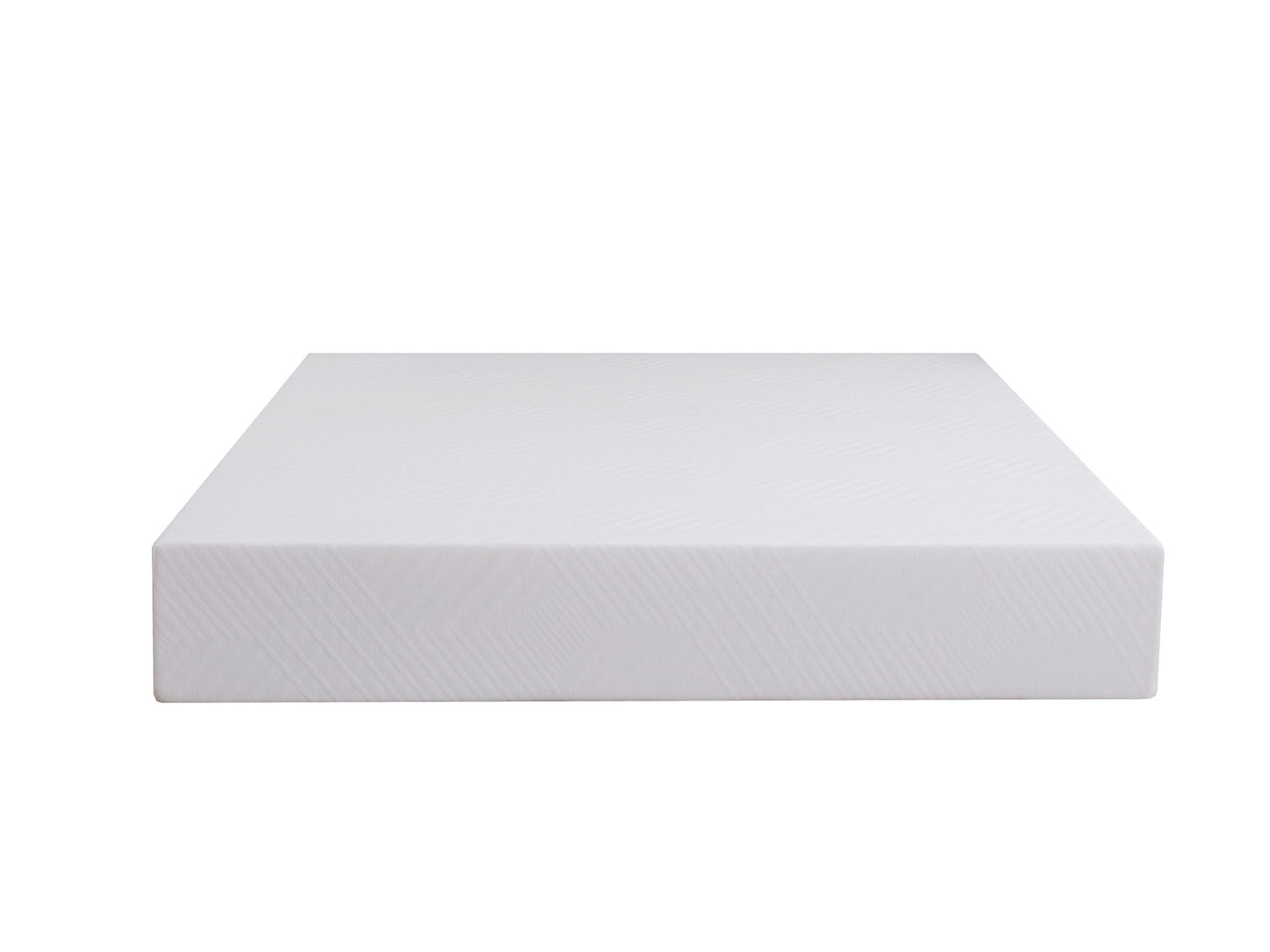 king 10 inch gel memory foam mattress for a cool sleep, bed in a box, green tea infused, certipur-us certified, made in usa