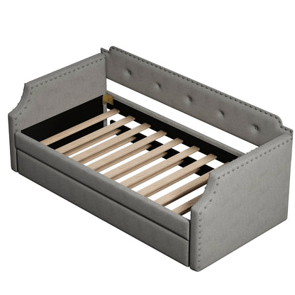 Emily Upholstered Daybed with Trundle
