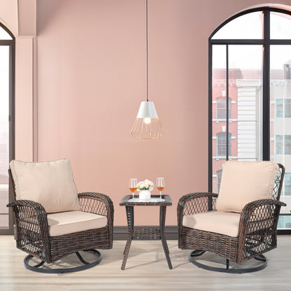 3 Pieces Patio Furniture Set