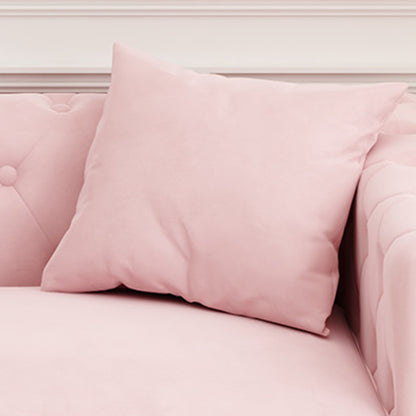Morgan Sofa includes 2 pillows, Pink Velvet