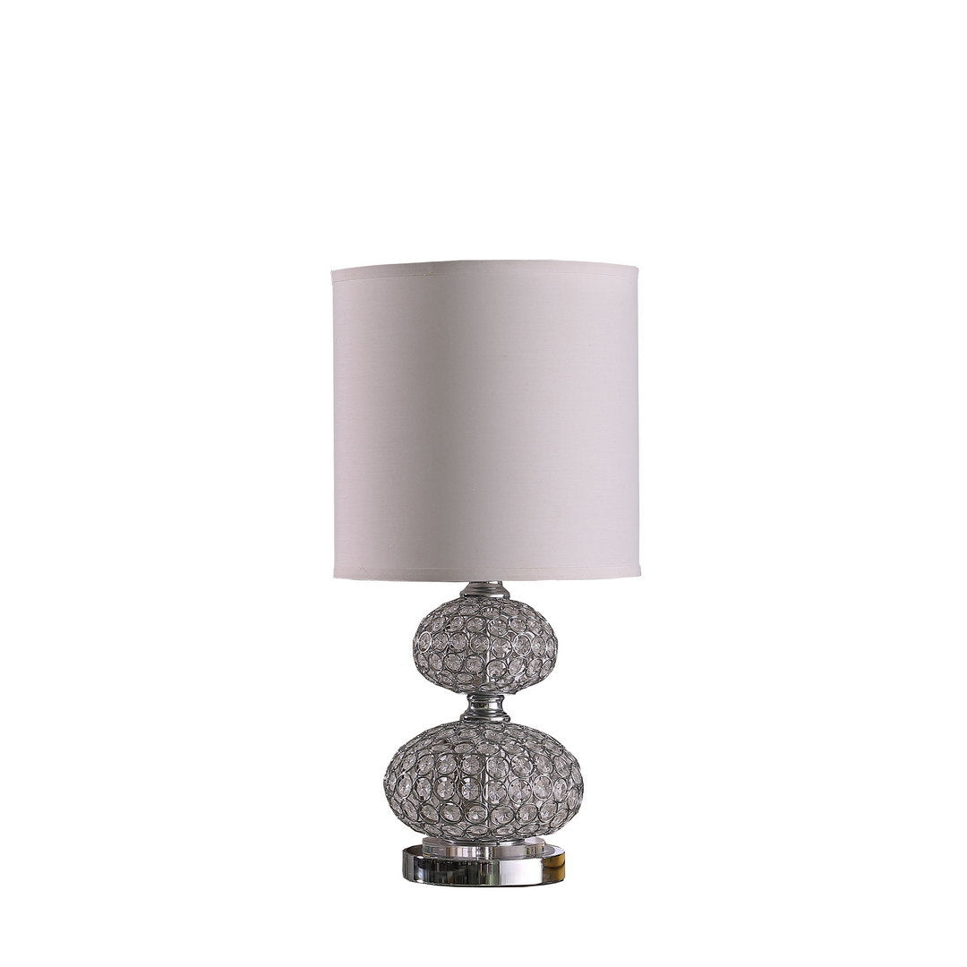 24" mod crystal inspired retro table lamp