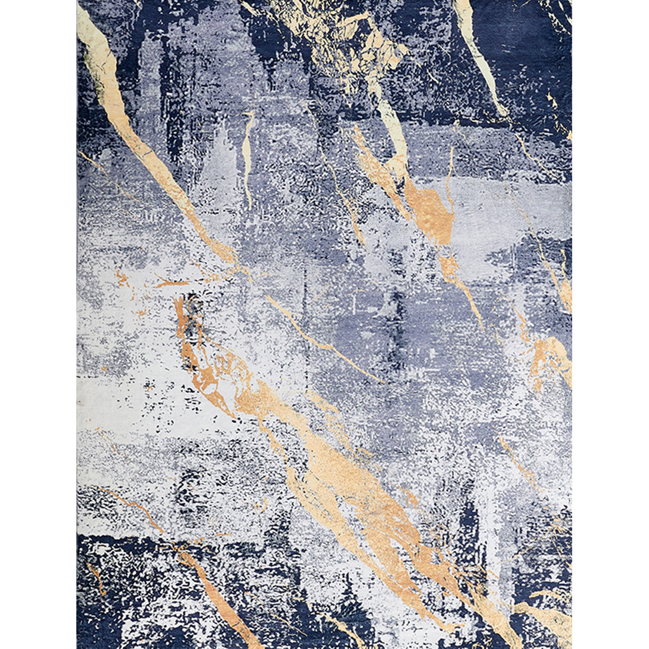 zara collection abstract design blue gray yellow machine washable super soft area rug
