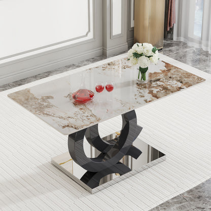 OC Shaped Dining Table