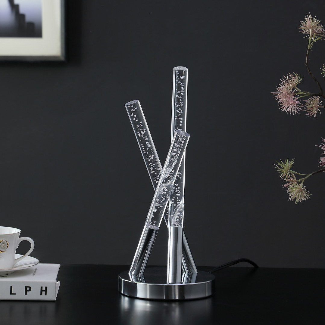 14.5" in carina modern 3 acrylic upright leg