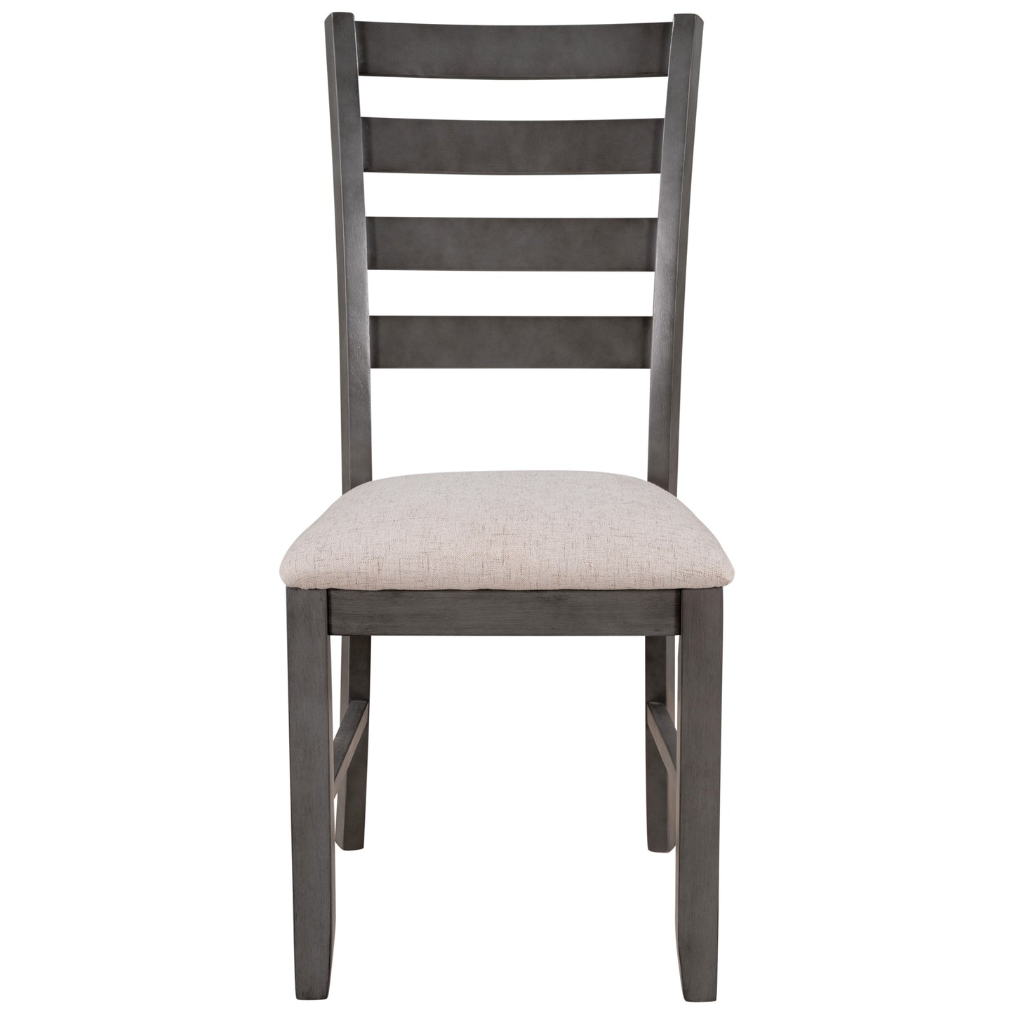 6-pieces solid wood dining table set