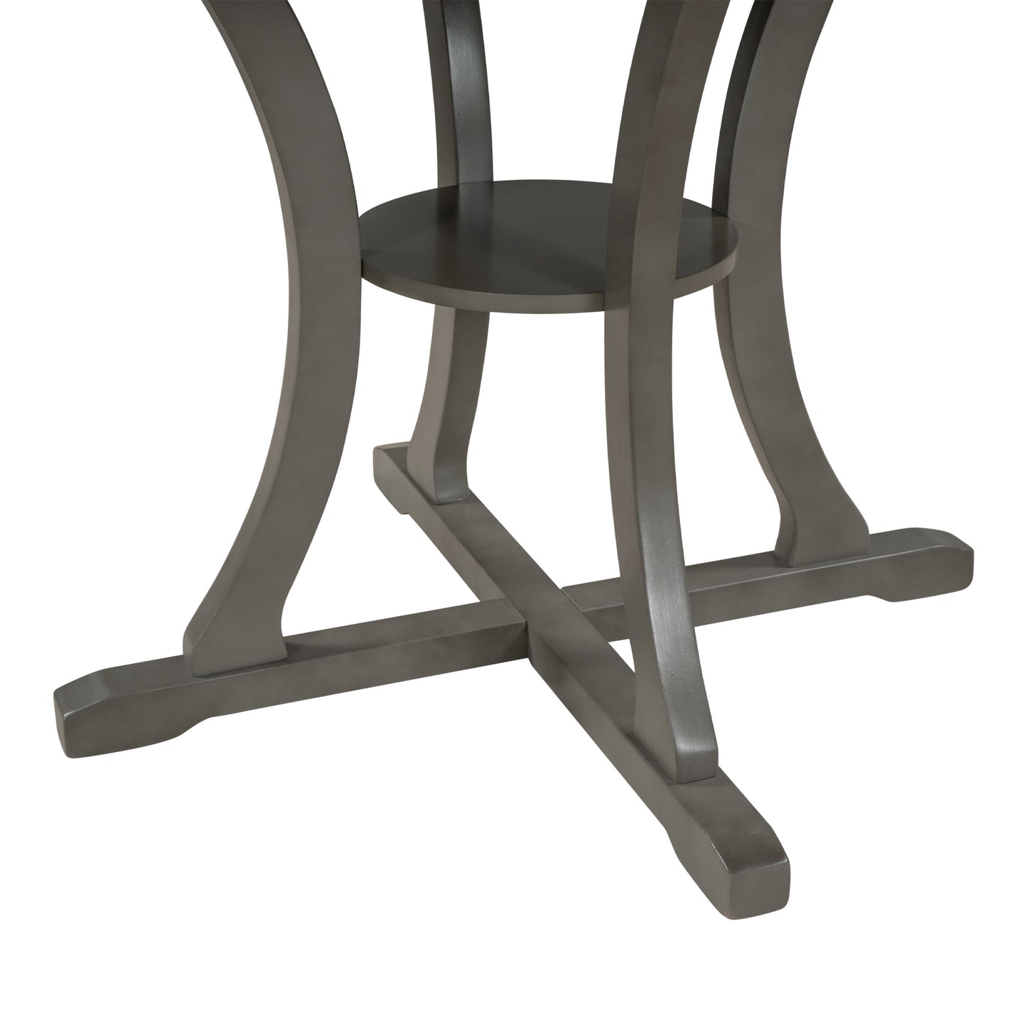 5-piece round dining table set