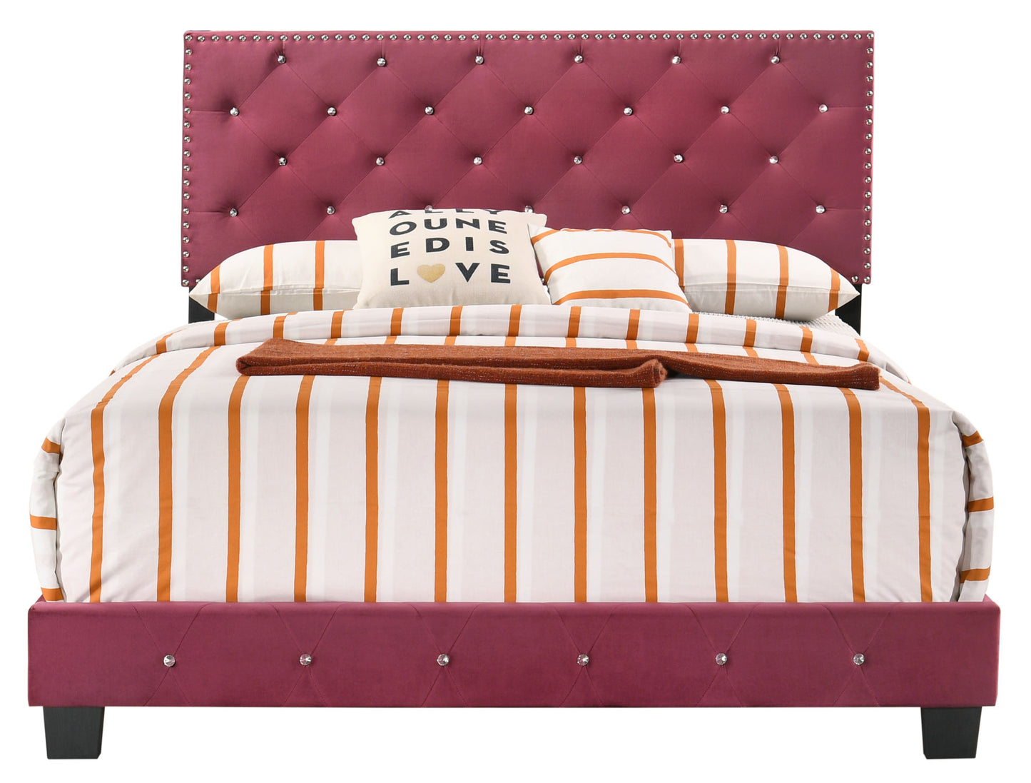 suffolk queen bed , cherry