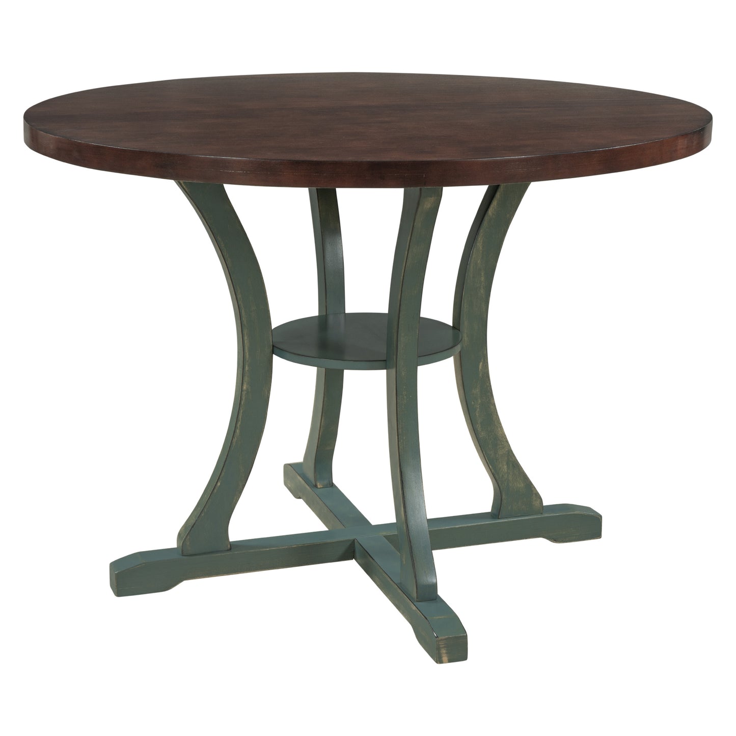 5-piece round dining table set