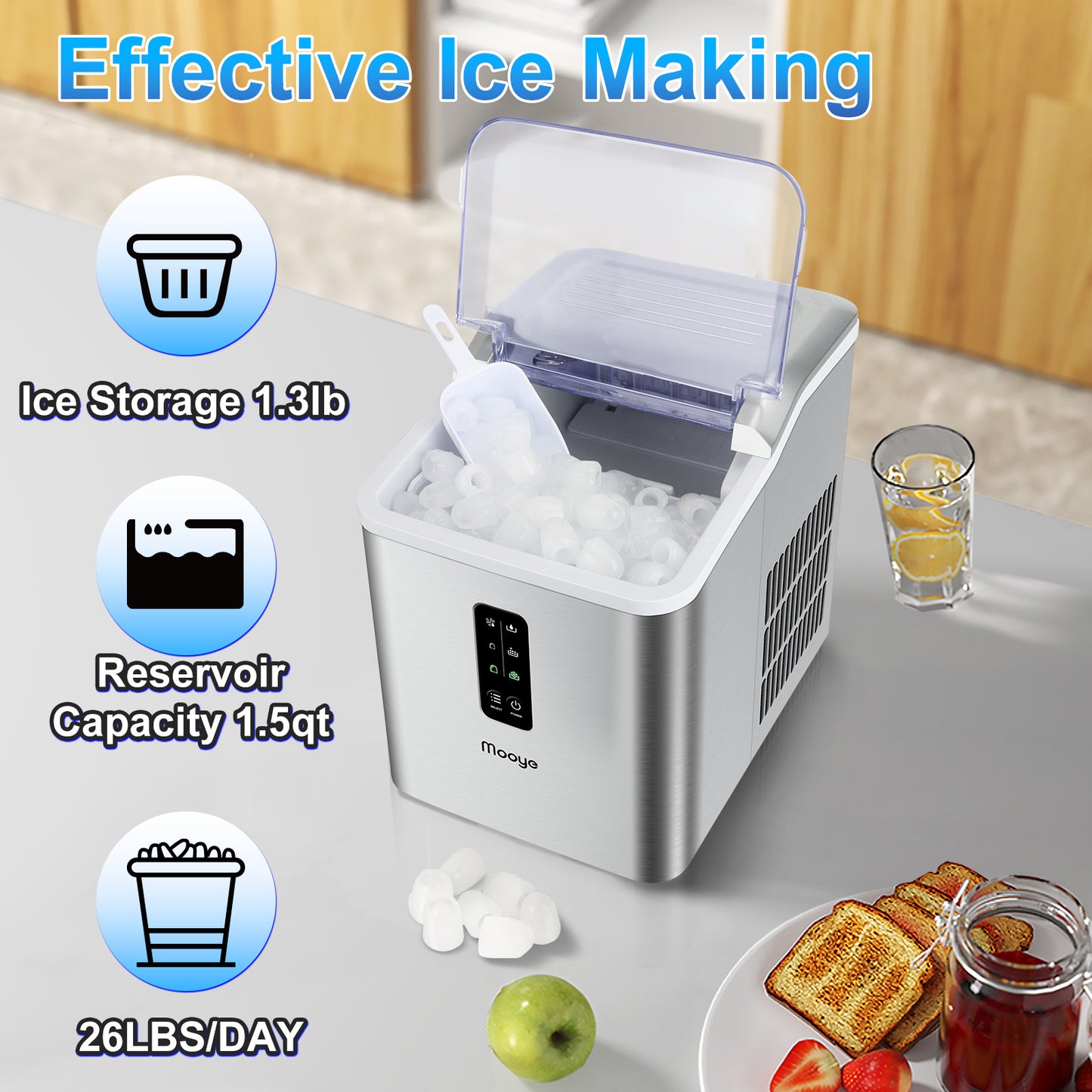 countertop ice maker machine