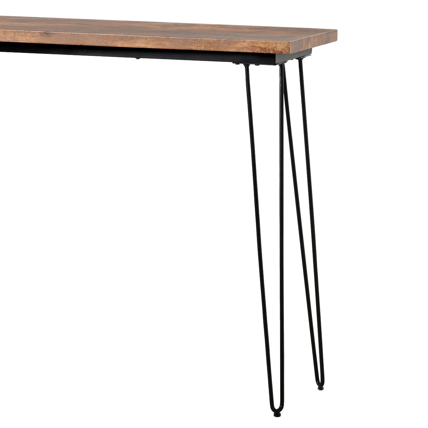 topmax 4 pieces counter height extra long dining table set