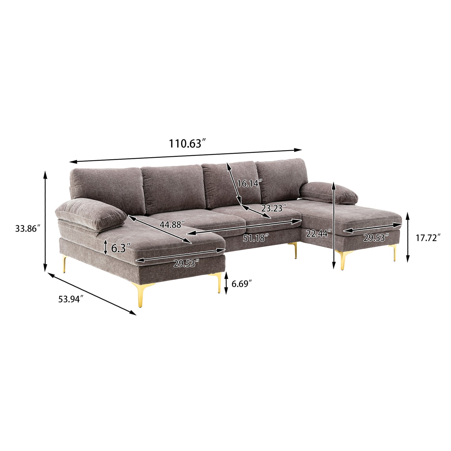coolmore sectional sofa