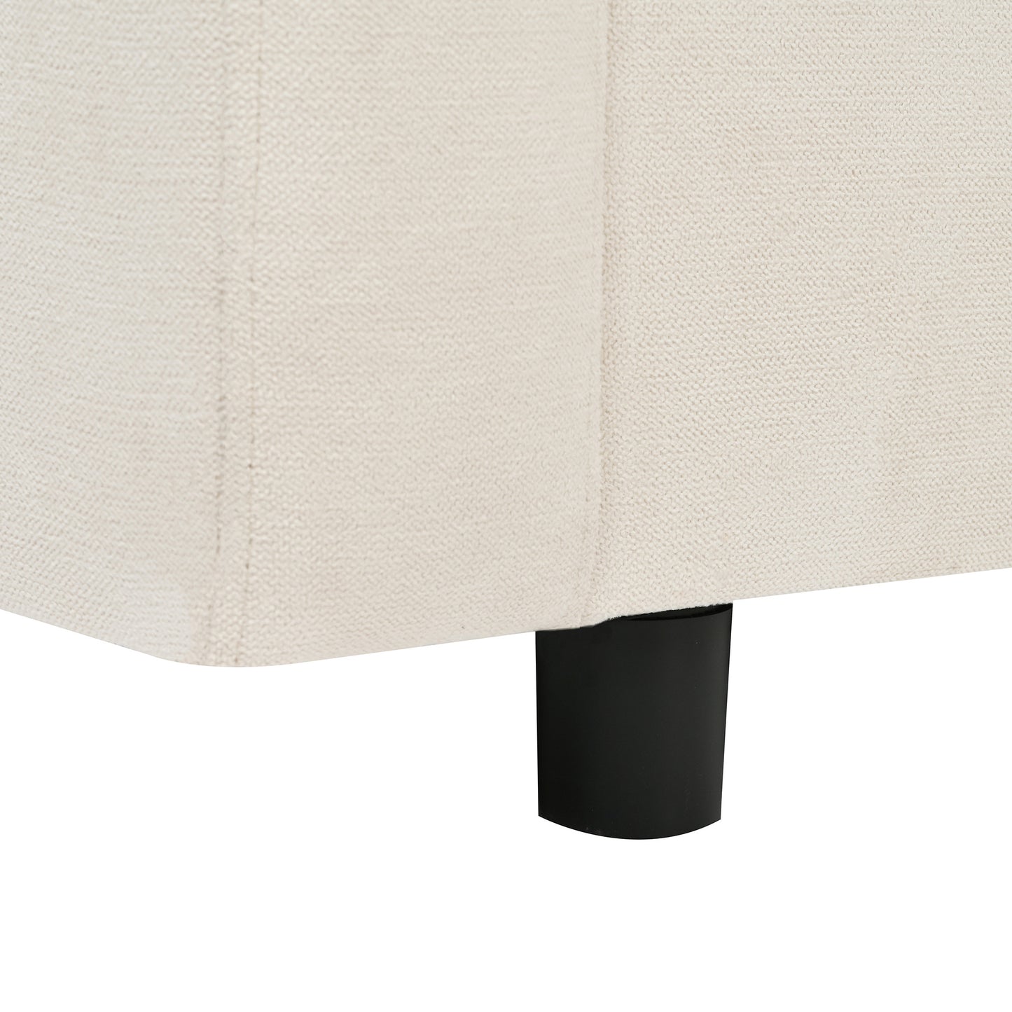 ustyle 3 pieces upholstered u-shaped sectional