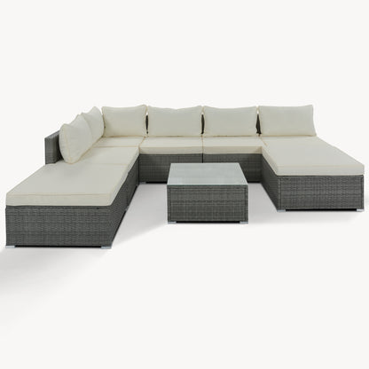 8-Pieces Outdoor Patio Furniture Sets