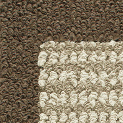 Machine Washable Faux Sisal Gray Indoor Accent Rug Set, 3-Piece Set