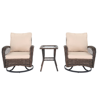 3 Pieces Patio Furniture Set