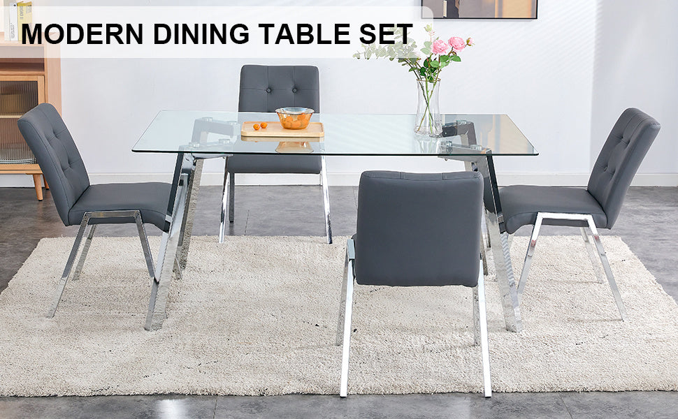 dining tablet set- black