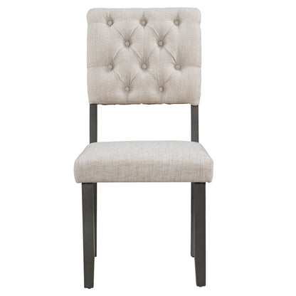 Upholstered 6-Piece Dining Table Set