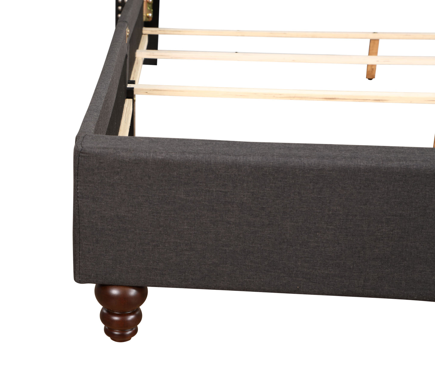 julie king upholstered bed
