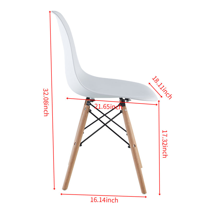 mdf dining table set, white